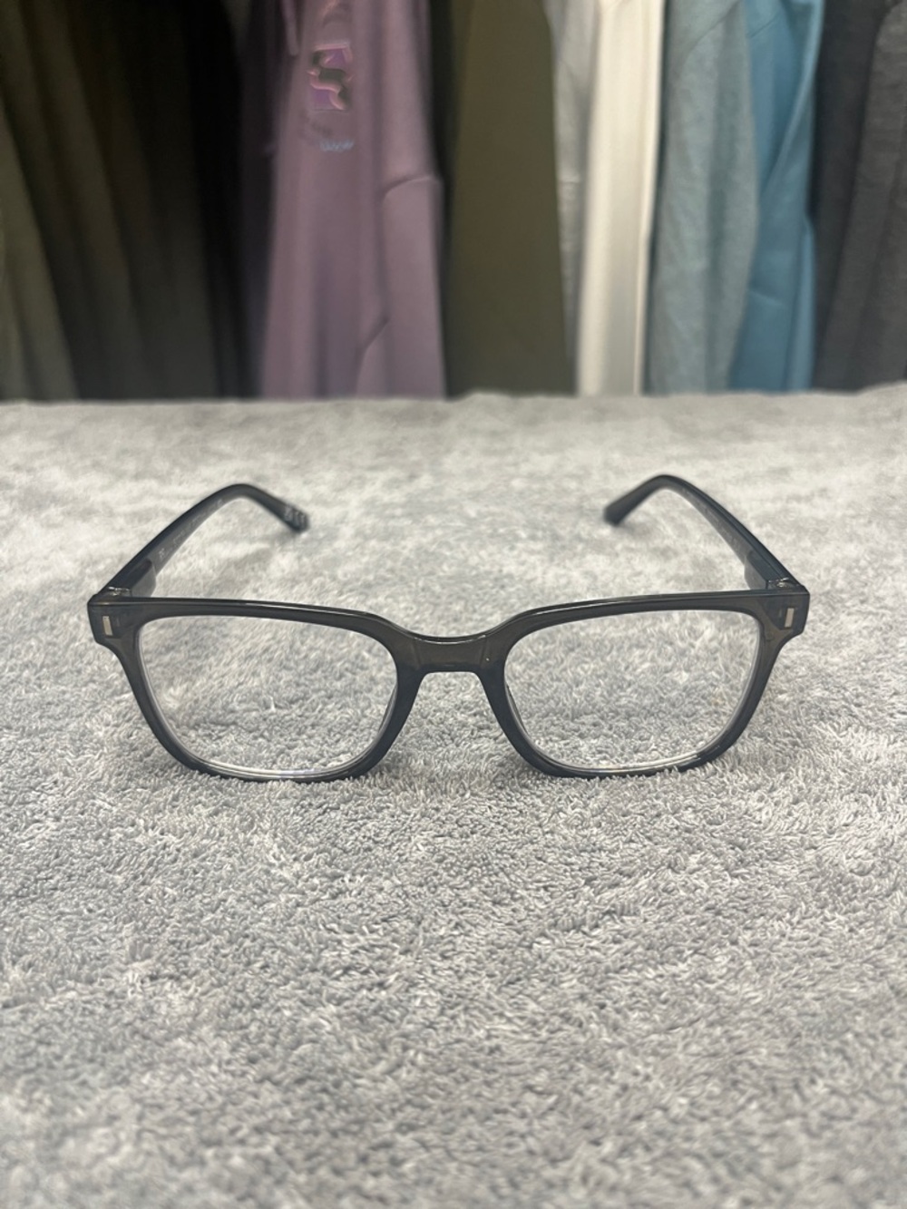 Men's Black Rectangular Reading Glasses - Classic Everyday Style “Lancelot” 1.75 - Picture 2 of 5